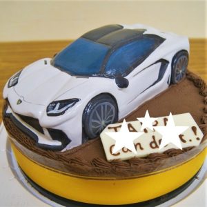 スポーツカー　ケーキ