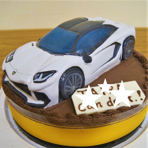 スポーツカー　ケーキ