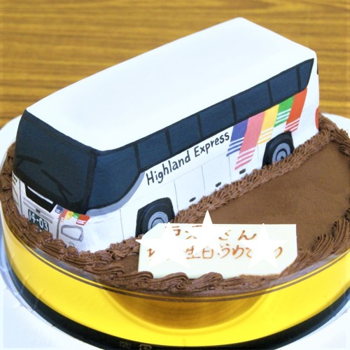 バス　ケーキ