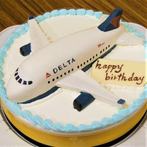 飛行機　3Dケーキ