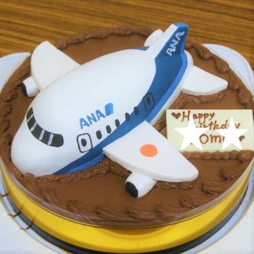 ANA　飛行機ケーキ