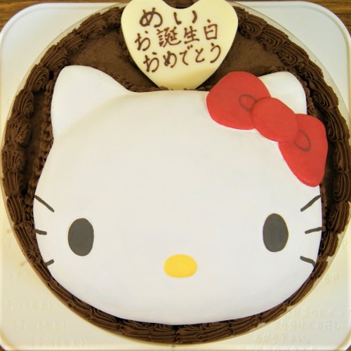 サンリオケーキ　キティちゃん立体ケーキ